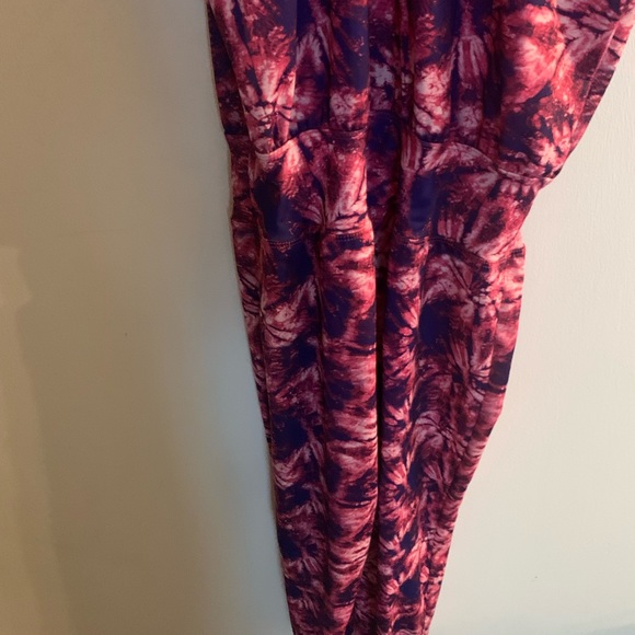 Jumpsuit - tie-dyed pattern - Picture 2 of 4